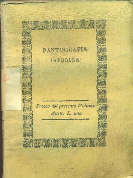 Pantografia Istorica. Vol. VII - Bernardo Bellini - 4