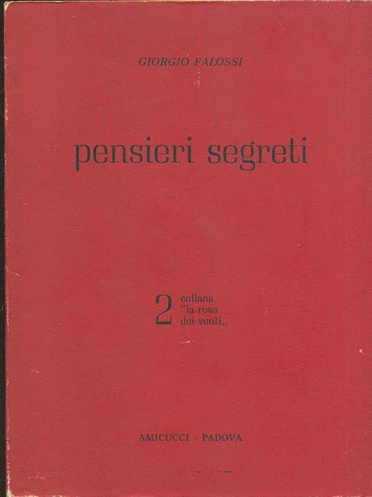 Pensieri segreti - Giorgio Falossi - 6