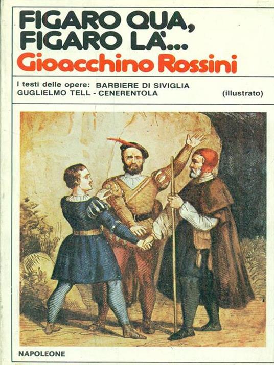 Figaro qua figaro la - Gioachino Rossini - copertina