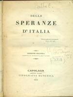 Delle speranze d'Italia