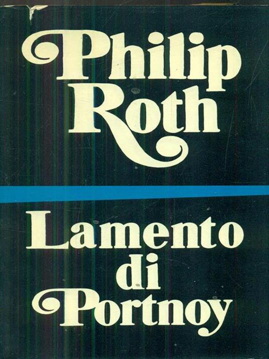 Lamento di Portnoy - Philip Roth - copertina