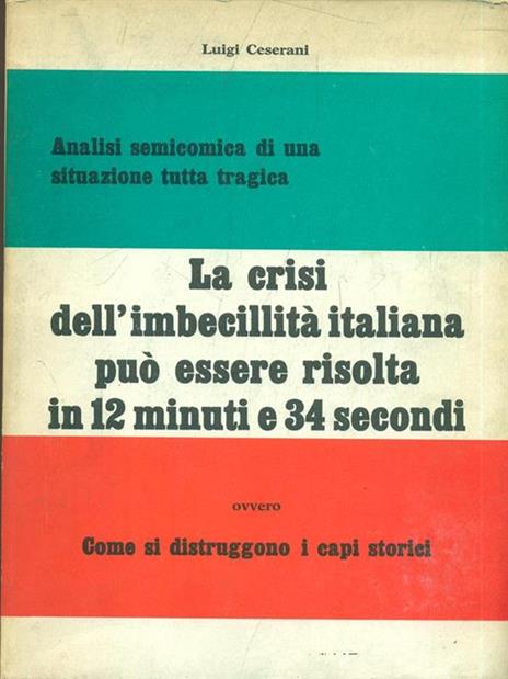 Analisi semieconomica di una situazione tutta tragica - Luigi Ceserani - 5