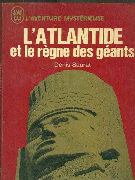 L' Atlantide et le regne des geants - copertina