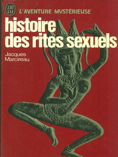 Histoire des rites sexuels - copertina