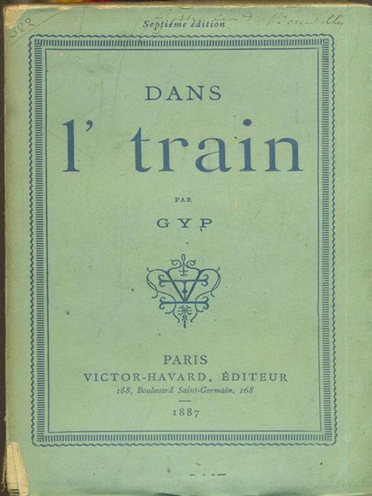 Dans l' train - copertina