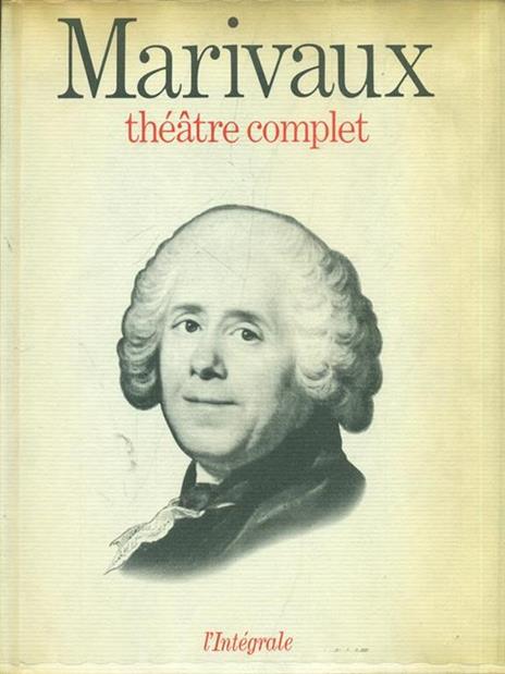 Theatre complet - Pierre de Marivaux - copertina