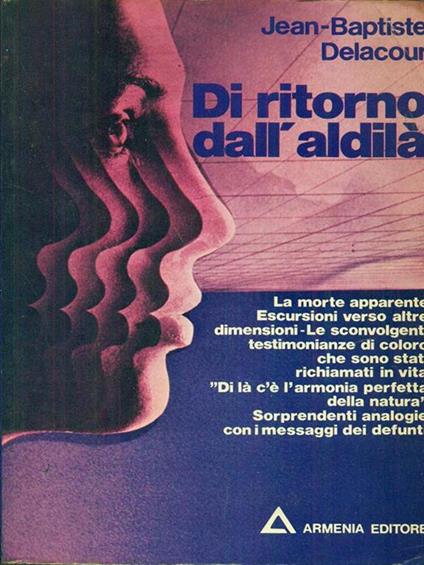 Di ritorno dall'aldilà - Jean Baptiste Delacour - copertina