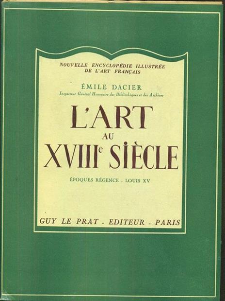 L' art au XVIII siecle en France - 4