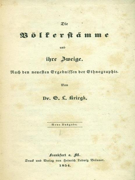 Die Bolferftamme - 5