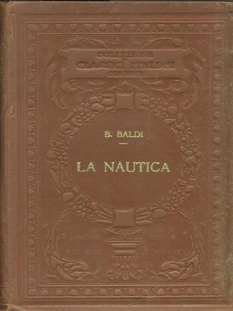 La Nautica - Bernardino Baldi - copertina