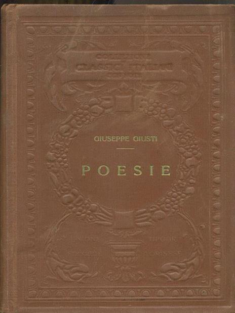 Poesie - Giuseppe Giusti - 10