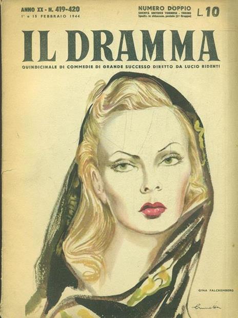 Il Dramma n.419-420/1944 - copertina