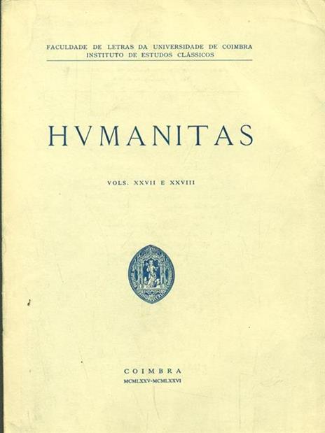 Humanitas vols XXVII e XXVIII - 4