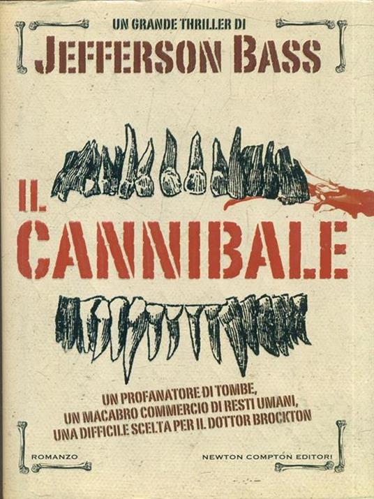 Il cannibale - Jefferson Bass - copertina