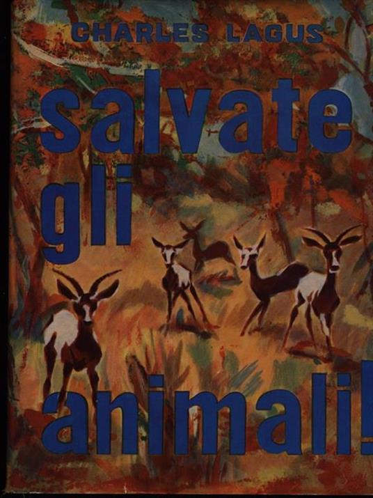 Salvate gli animali - copertina