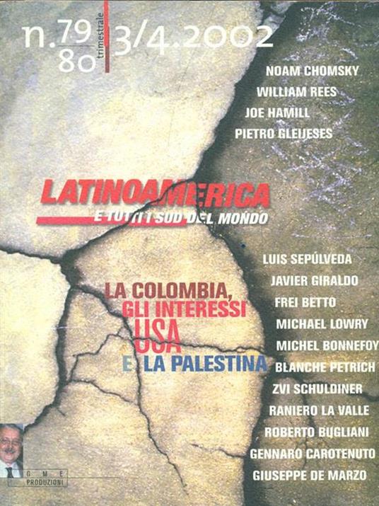 Latinoamerica e tutti i sud delmondo n. 79-80/3-4. 2002 - copertina
