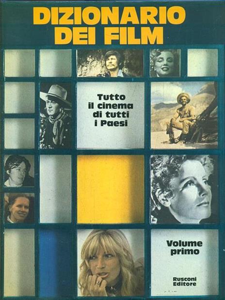 Dizionario dei film. 4 vv - Pino Farinotti - copertina