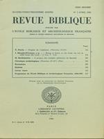 Revue Biblioque n. 2 / Avril 1986