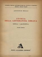 Storia della letteratura Ebraica