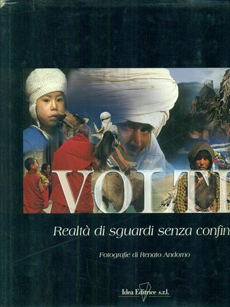 Volti realta di sguardi senza confini - Renato Andorno - copertina