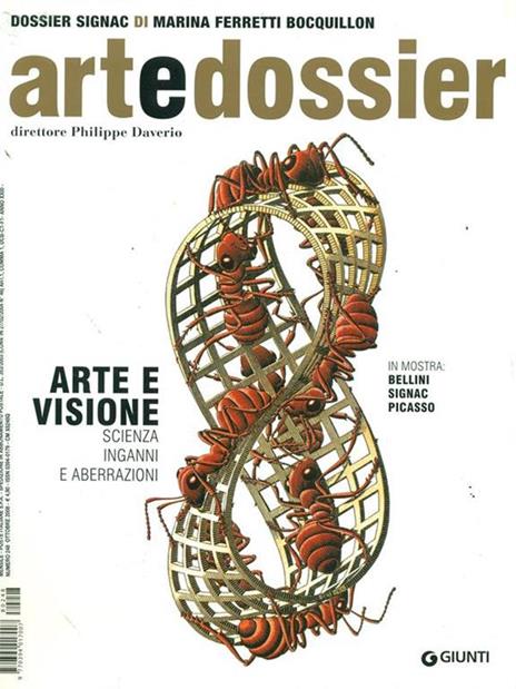 Arte dossier n. 248 Ottobre 2008 - Philippe Daverio - copertina