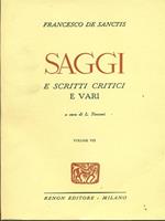 Saggi e scritti critici. Vol. V-VI-VII-VIII