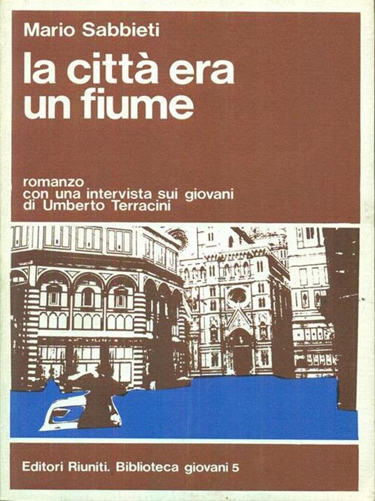 La citta era un fiume - Mario Sabbieti - copertina