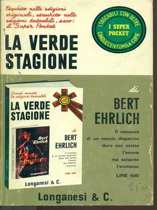 La verde stagione - Bert Ehrlich - 8