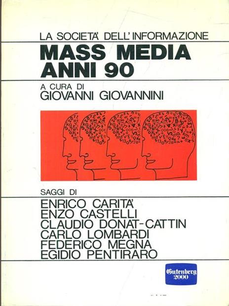 Mass Media Anni 90 - Giovanni Giovannini - copertina