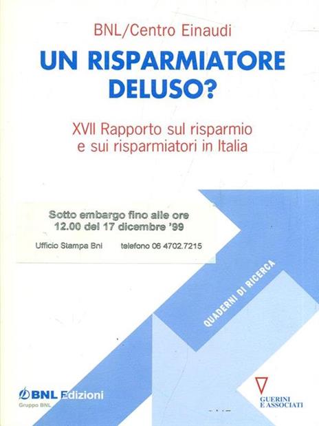 Un risparmiatore deluso? - Mario Deaglio,Giuseppe Russo - 7