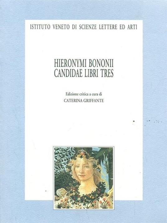 Hieronymi Bonomi candidae libri tes - Caterina Griffante - 4