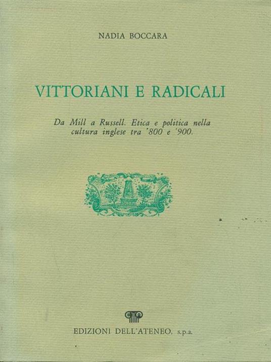 Vittoriani e radicali - Nadia Boccara - 7