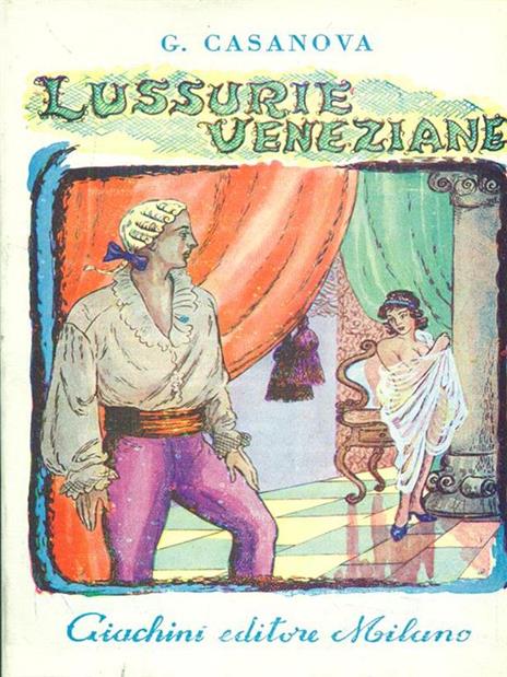 Lussurie veneziane - copertina