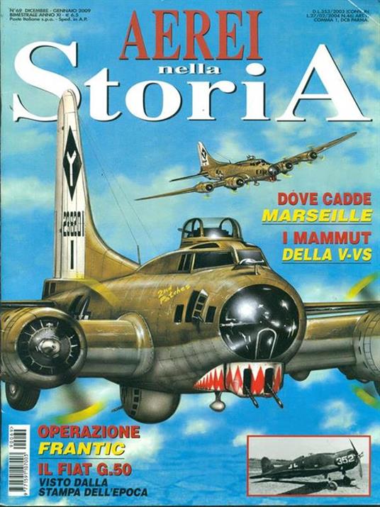 Aerei nella storia n. 69 Dicembre. Gennaio 2009 - copertina