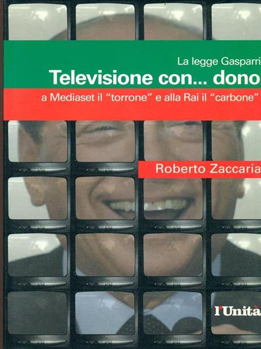 Televisione con... dono - Roberto Zaccaria - copertina