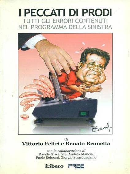 I peccati di Prodi - Vittorio Feltri - copertina