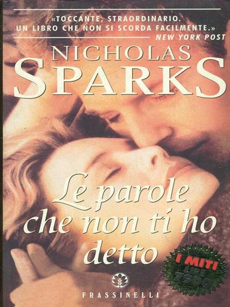 Le parole che non ti ho detto - Nicholas Sparks - 4