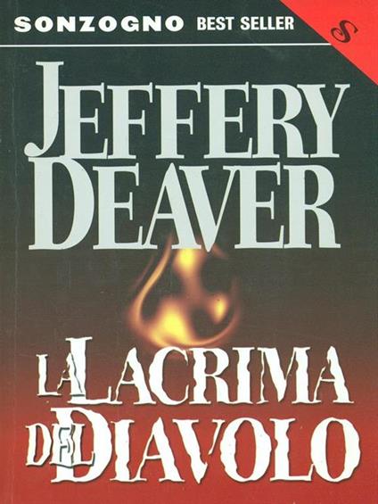 La lacrima del diavolo - Jeffery Deaver - copertina