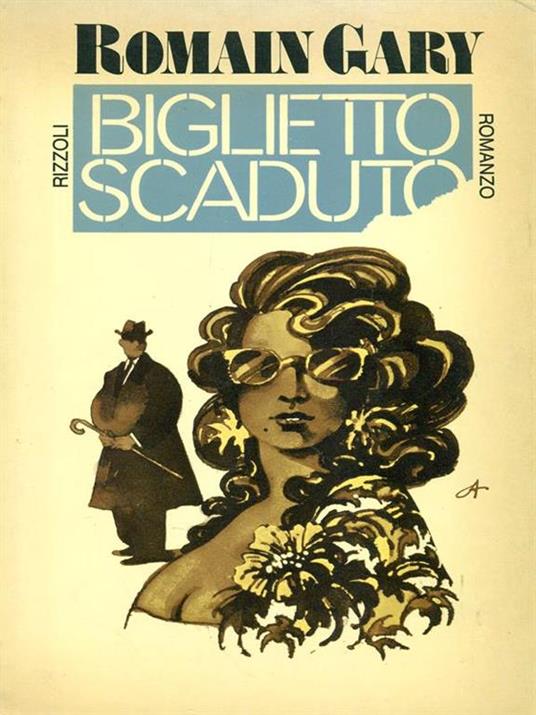 Biglietto scaduto - Romain Gary - copertina