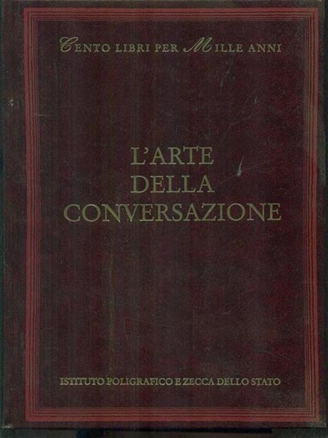 L' arte della conversazione - copertina