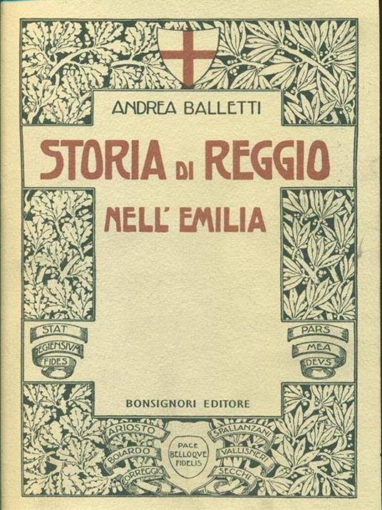 Storia di Reggio nell'Emilia - Andrea Balletti - 7