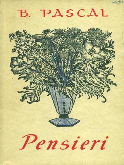 Pensieri - Blaise Pascal - copertina