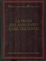 La prosa del duecento e del trecento