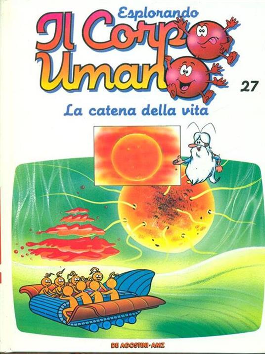 Esplorando il corpo umano 27 La catena della vita - copertina