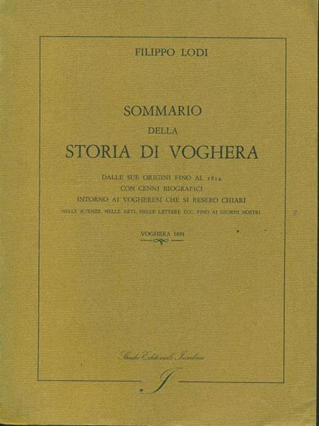 Sommario della storia di Voghera - Filippo Lodi - 3