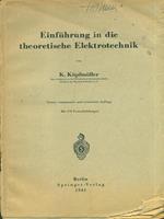 Einfuhrung in die theoretische Elektrotechnik