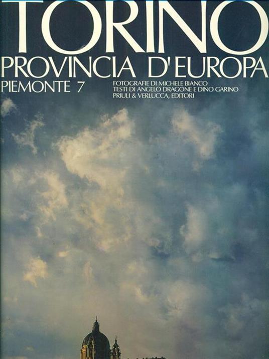 Torino Provincia d'Europa - copertina