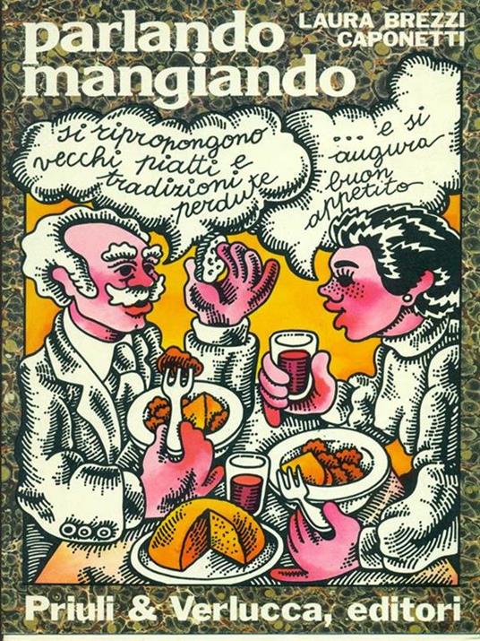 Parlando mangiando - L. Brezzi Caponetti - copertina