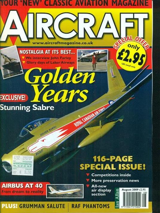 Aircraft / August 2009 - copertina