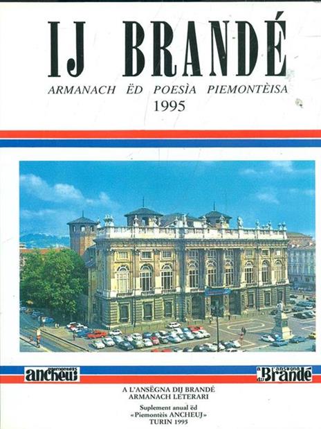 Ij Brande. Armanach ed poesia piemonteisa 1995 - copertina